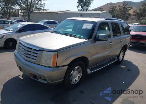 2002 Cadillac Escalade Standard из США, поврежденный, VIN 1GYEC63T82R138951